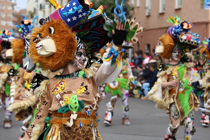 Imágenes del Gran Desfile de Comparsas de Badajoz. Parte 1