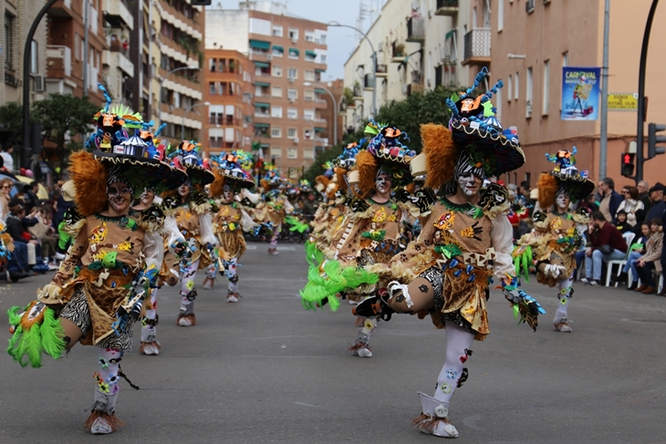 Imágenes del Gran Desfile de Comparsas de Badajoz. Parte 1