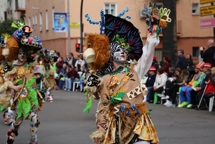 Imágenes del Gran Desfile de Comparsas de Badajoz. Parte 1