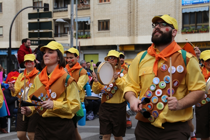 Imágenes del Gran Desfile de Comparsas de Badajoz. Parte 1