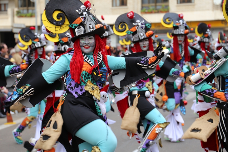 Imágenes del Gran Desfile de Comparsas de Badajoz. Parte 1