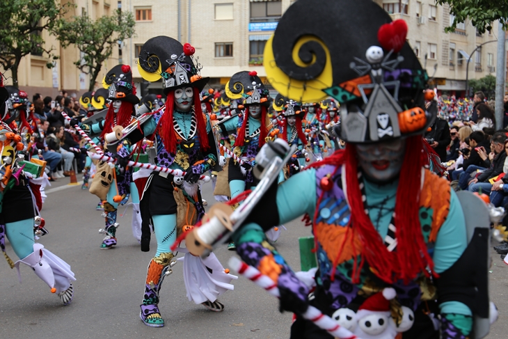 Imágenes del Gran Desfile de Comparsas de Badajoz. Parte 1