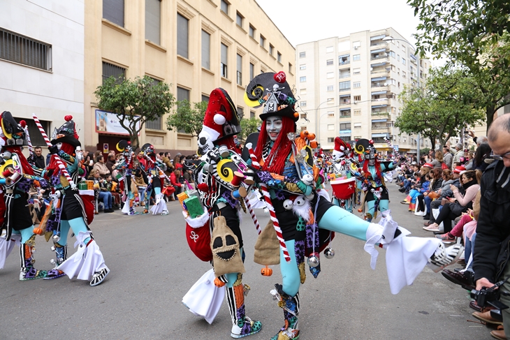 Imágenes del Gran Desfile de Comparsas de Badajoz. Parte 1