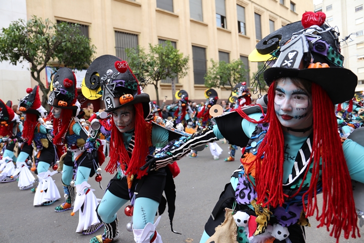 Imágenes del Gran Desfile de Comparsas de Badajoz. Parte 1