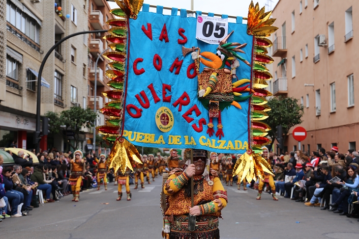 Imágenes del Gran Desfile de Comparsas de Badajoz. Parte 1