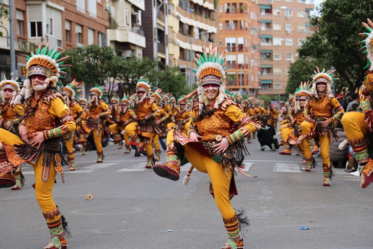 Imágenes del Gran Desfile de Comparsas de Badajoz. Parte 1