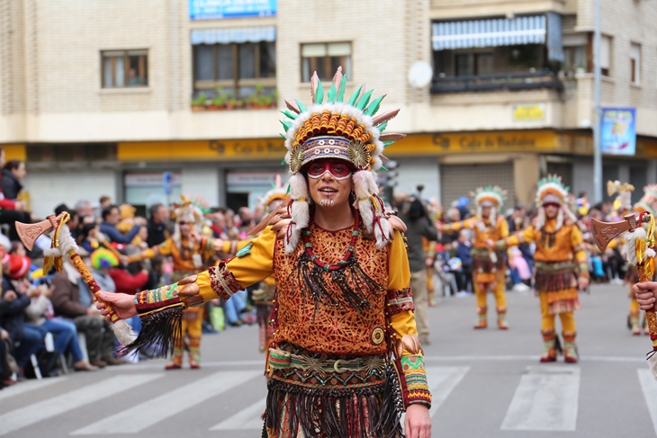 Imágenes del Gran Desfile de Comparsas de Badajoz. Parte 1