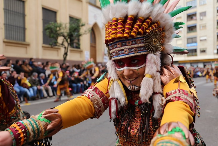 Imágenes del Gran Desfile de Comparsas de Badajoz. Parte 1