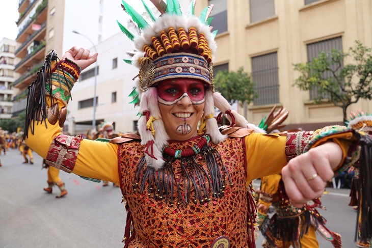 Imágenes del Gran Desfile de Comparsas de Badajoz. Parte 1