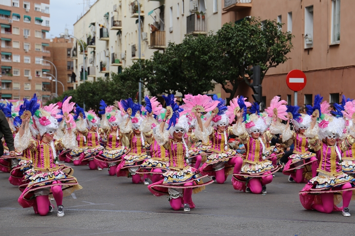 Imágenes del Gran Desfile de Comparsas de Badajoz. Parte 1