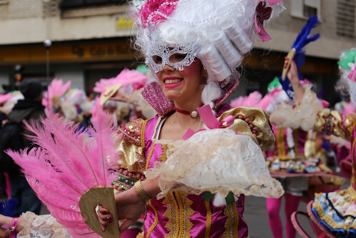 Imágenes del Gran Desfile de Comparsas de Badajoz. Parte 1