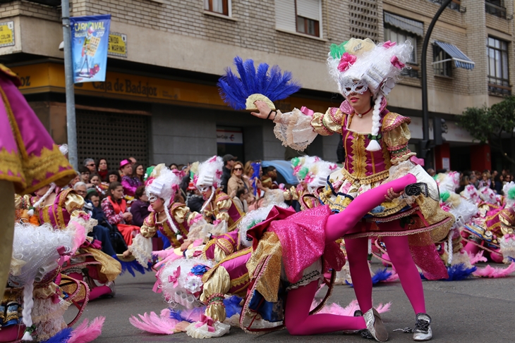 Imágenes del Gran Desfile de Comparsas de Badajoz. Parte 1