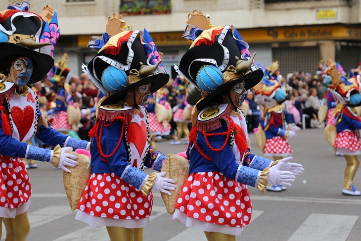 Imágenes del Gran Desfile de Comparsas de Badajoz. Parte 1