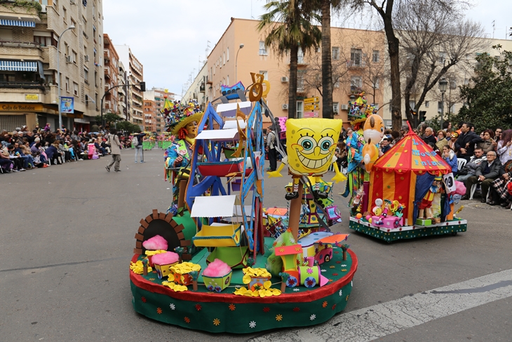 Imágenes del Gran Desfile de Comparsas de Badajoz. Parte 3