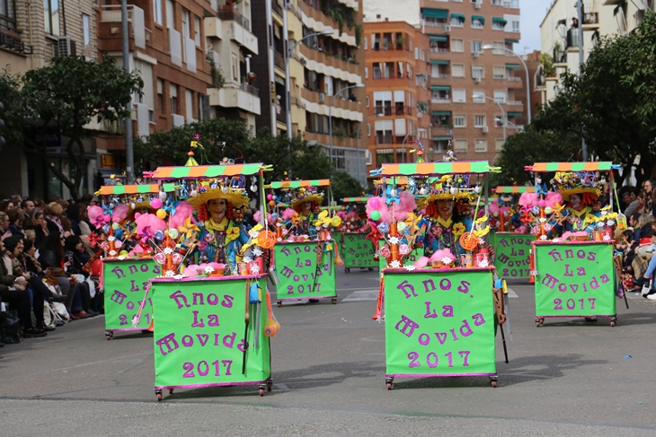 Imágenes del Gran Desfile de Comparsas de Badajoz. Parte 3