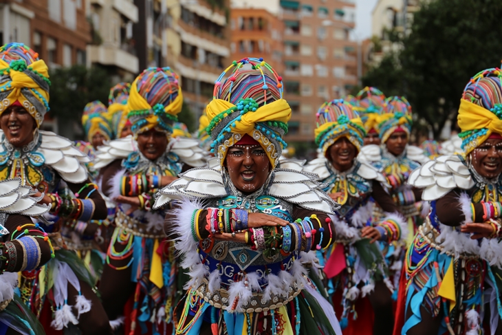 Imágenes del Gran Desfile de Comparsas de Badajoz. Parte 3