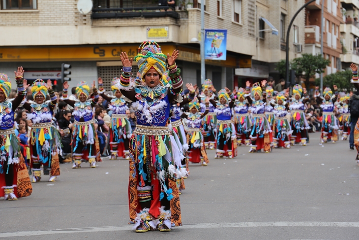 Imágenes del Gran Desfile de Comparsas de Badajoz. Parte 3