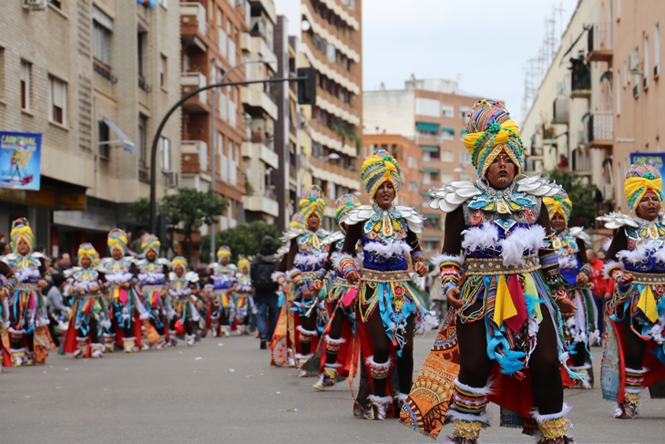 Imágenes del Gran Desfile de Comparsas de Badajoz. Parte 3