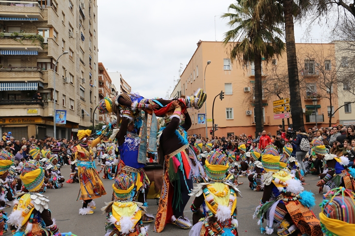 Imágenes del Gran Desfile de Comparsas de Badajoz. Parte 3