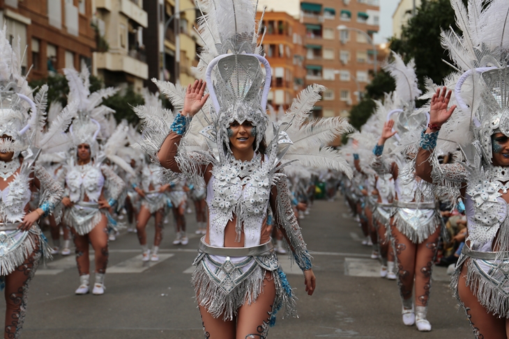 Imágenes del Gran Desfile de Comparsas de Badajoz. Parte 3