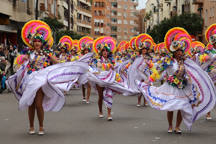 Imágenes del Gran Desfile de Comparsas de Badajoz. Parte 3