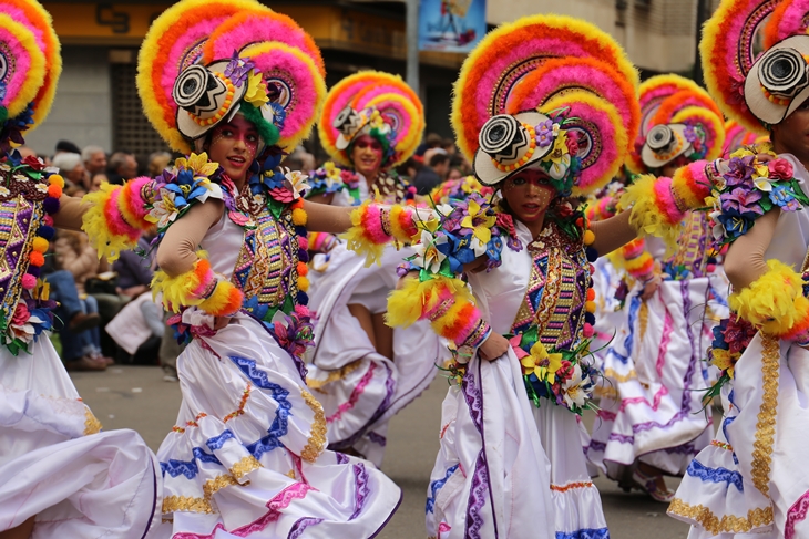 Imágenes del Gran Desfile de Comparsas de Badajoz. Parte 3