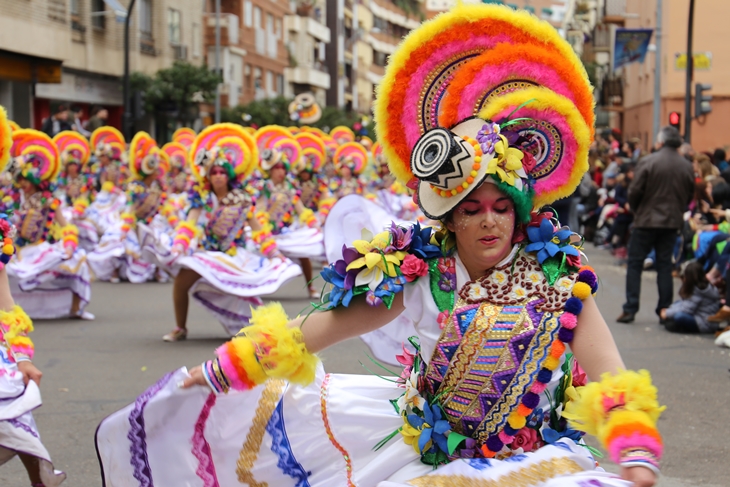 Imágenes del Gran Desfile de Comparsas de Badajoz. Parte 3