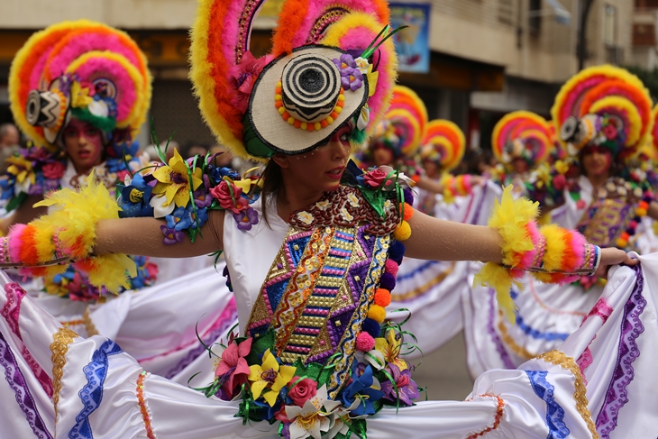 Imágenes del Gran Desfile de Comparsas de Badajoz. Parte 3