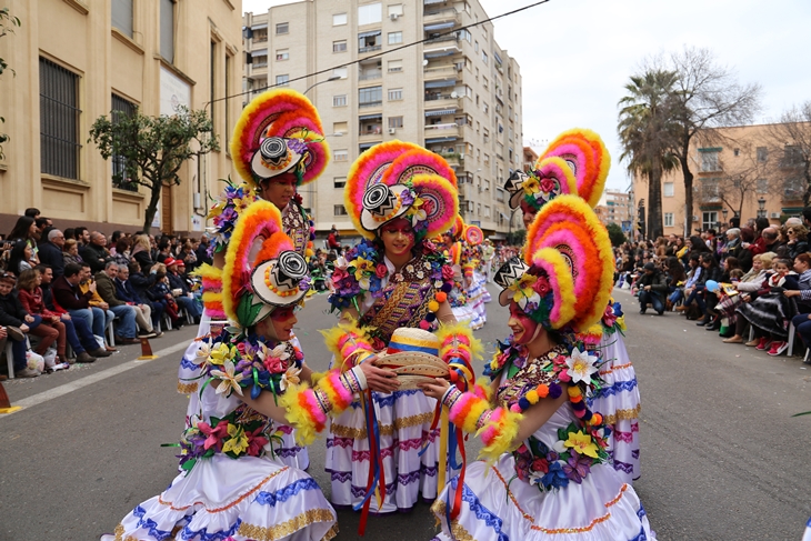 Imágenes del Gran Desfile de Comparsas de Badajoz. Parte 3