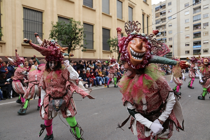 Imágenes del Gran Desfile de Comparsas de Badajoz. Parte 3