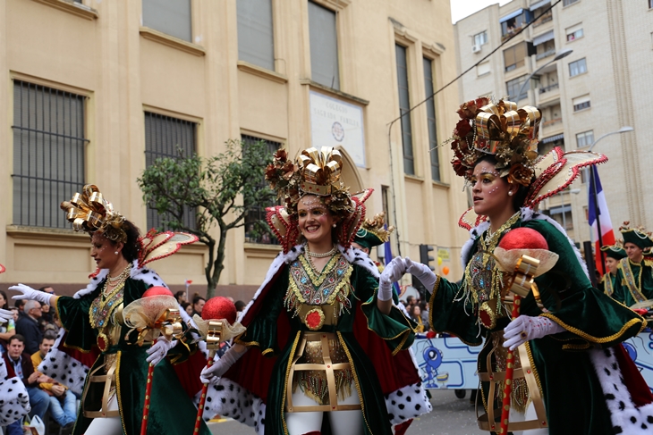 Imágenes del Gran Desfile de Comparsas de Badajoz. Parte 3