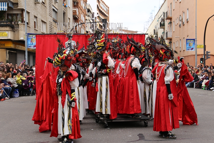 Imágenes del Gran Desfile de Comparsas de Badajoz. Parte 3