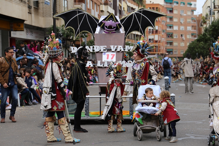 Imágenes del Gran Desfile de Comparsas de Badajoz. Parte 3