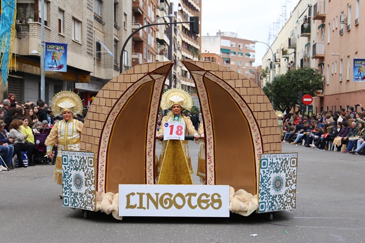 Imágenes del Gran Desfile de Comparsas de Badajoz. Parte 3