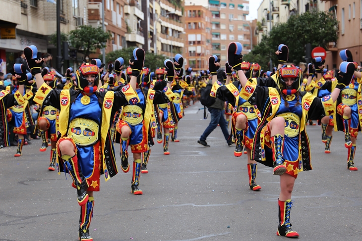 Imágenes del Gran Desfile de Comparsas de Badajoz. Parte 3