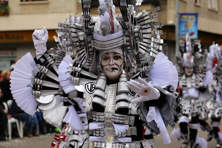 Imágenes del Gran Desfile de Comparsas de Badajoz. Parte 3