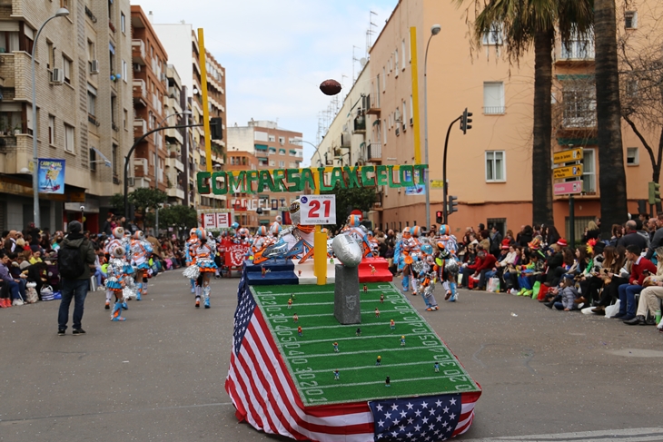 Imágenes del Gran Desfile de Comparsas de Badajoz. Parte 2