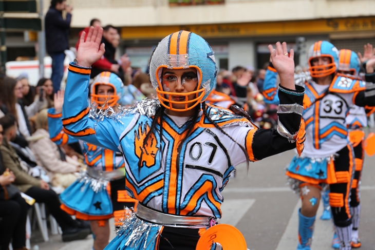 Imágenes del Gran Desfile de Comparsas de Badajoz. Parte 2