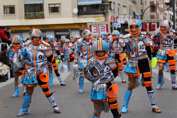 Imágenes del Gran Desfile de Comparsas de Badajoz. Parte 2