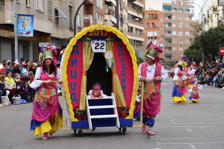 Imágenes del Gran Desfile de Comparsas de Badajoz. Parte 2