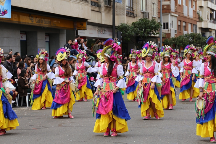 Imágenes del Gran Desfile de Comparsas de Badajoz. Parte 2