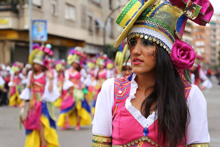 Imágenes del Gran Desfile de Comparsas de Badajoz. Parte 2