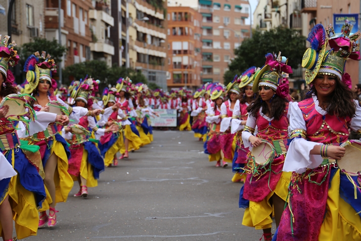 Imágenes del Gran Desfile de Comparsas de Badajoz. Parte 2