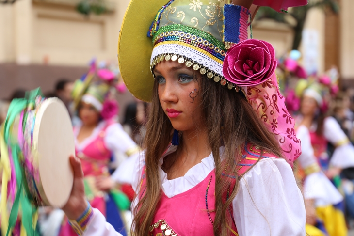 Imágenes del Gran Desfile de Comparsas de Badajoz. Parte 2