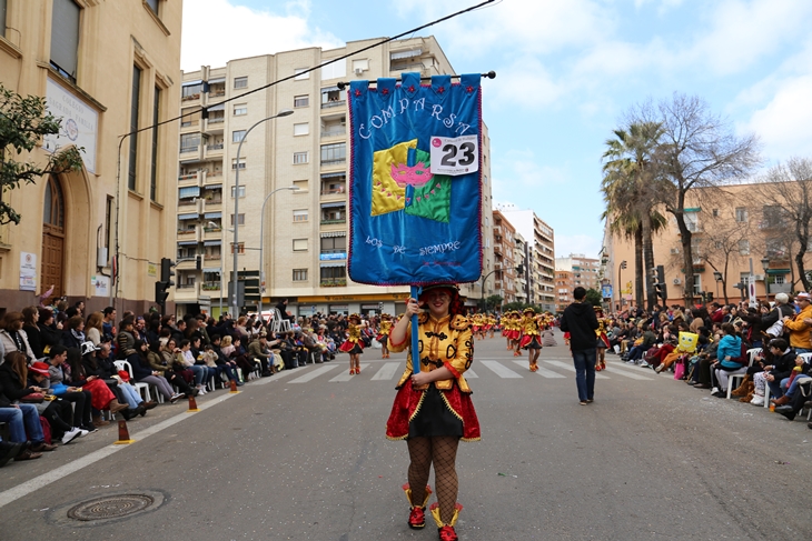 Imágenes del Gran Desfile de Comparsas de Badajoz. Parte 2