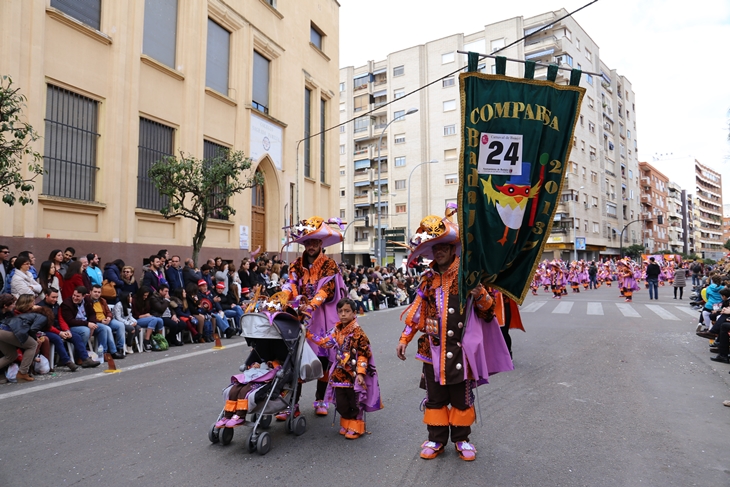 Imágenes del Gran Desfile de Comparsas de Badajoz. Parte 2