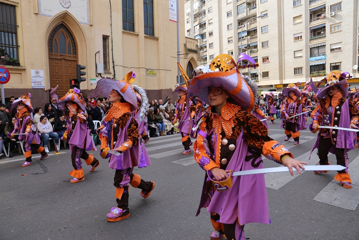 Imágenes del Gran Desfile de Comparsas de Badajoz. Parte 2