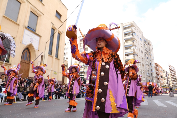 Imágenes del Gran Desfile de Comparsas de Badajoz. Parte 2