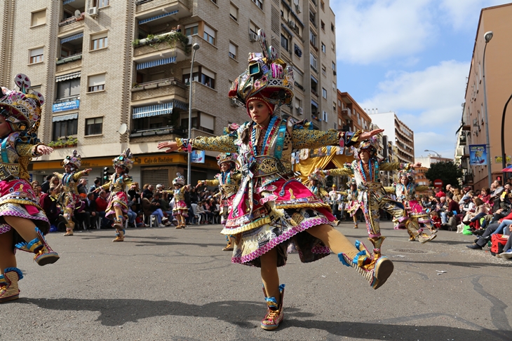 Imágenes del Gran Desfile de Comparsas de Badajoz. Parte 2