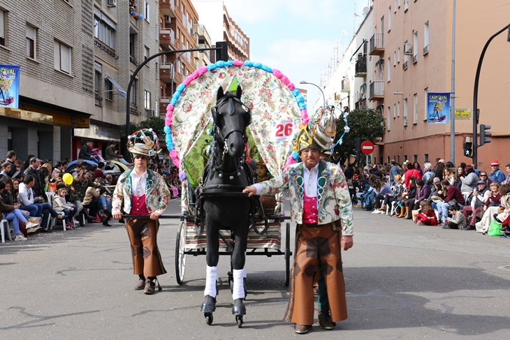 Imágenes del Gran Desfile de Comparsas de Badajoz. Parte 2